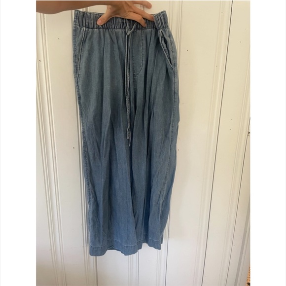 Abercrombie and fitch drawstring chambray pants - Picture 5 of 5